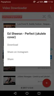 Free Video Downloader android App screenshot 6